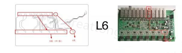 根據(jù)客戶端提供的信息，確認為L6層光口8與芯片8之間的兩條差分阻抗線調(diào)試不通-深圳宏力捷