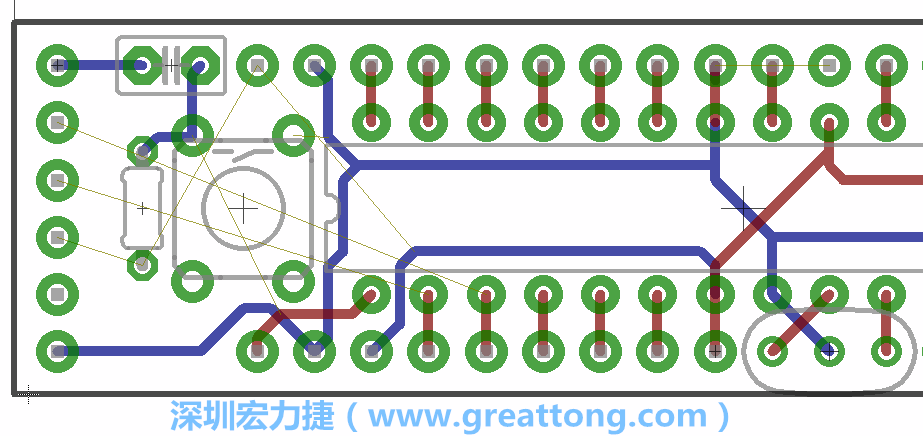 4.1. 把剩下的元件移動(dòng)到電路板工作區(qū)上。