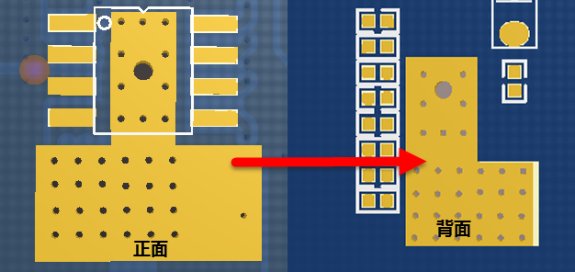 正面背面加開(kāi)窗漏銅增加散熱面積